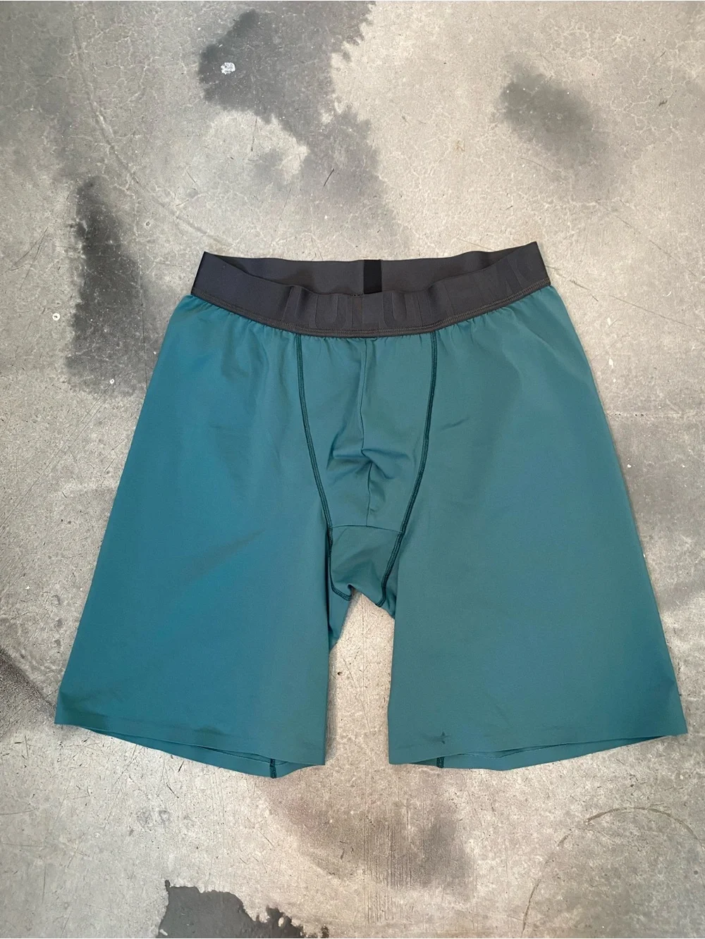 lululemon athletica Boxer Brief 3-Pack — Navy, Teal & Gray 6” Sz L (Sep A-2)